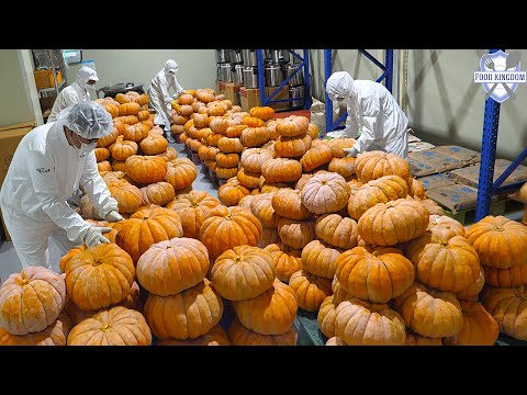 Awesome! Large-scale production of popular korean food / korean food factory