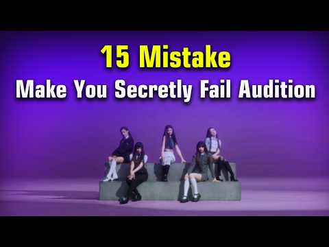15 Weird Mistake In K-pop Audition