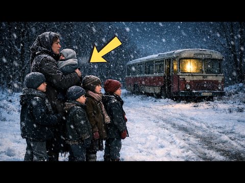 Veuve et 5 enfants dans un bus abandonné — les sièges portent le nom de ses ennemis