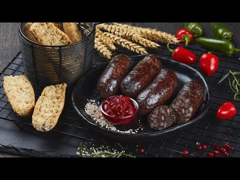 Кровяная Колбаса.Рецепт приготовления вкусной домашней кровяной колбасы с гречкой.Black pudding.