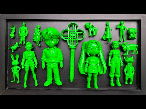 Kpop Demon Hunter: Rumi, Mira, Zoey, Jinu, Nick Zootopia, Judy Zootopia, Sonic