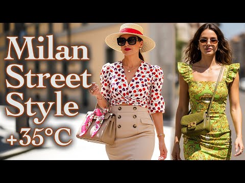Best Dressed People in Late Summer 2025. New Fashion Trends You Must See. Milan Fashion VLOG