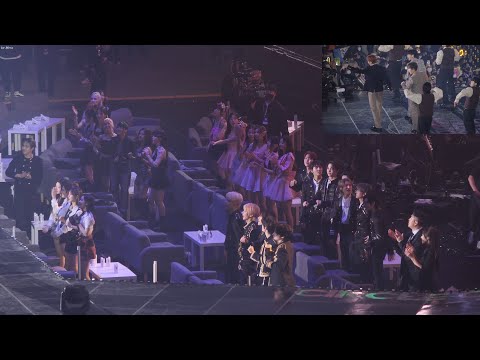 부석순 (SEVENTEEN) '거침없이+ 파이팅해야지' ENHYPEN,TXT,aespa,Kep1er ,NMIXX 아티스트석 리액션(Reaction) 4K Cam