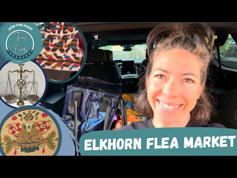 Last Elkhorn Antique Flea of 2025! And...Where Am I?!
