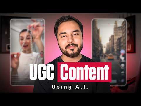 How I make VIRAL UGC Ads with AI (100% FREE METHOD)