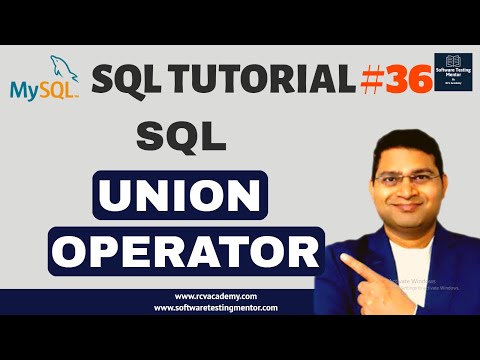 SQL Tutorial #36 - SQL UNION Operator | UNION vs UNION ALL in SQL