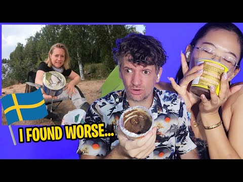 She tried World’s SMELLIEST food in Sweden 🇸🇪