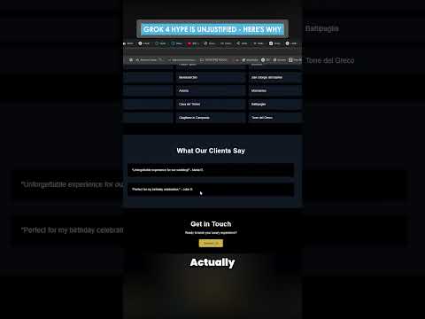 Grok 4 Coding Results  It's Just OK #grok4 #llm #ai