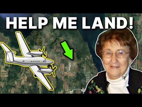 80-yr-Old Passenger Lands ENGINE OUT After Pilot Dies!
