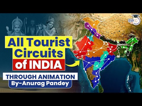 Explore All Tourist Circuits in India: Incredible Diversity of Bharat | UPSC Mains
