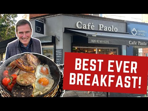 The BEST FULL ENGLISH BREAKFAST! WOW WOW WOW!