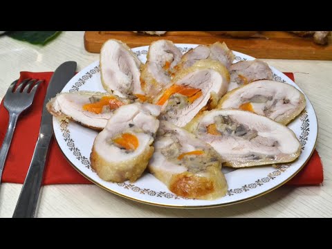 РУЛЕТИКИ из ОКОРОЧКОВ с ГРИБАМИ и сыром в духовке