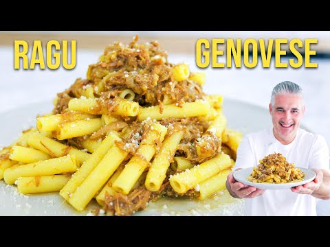 PASTA ALLA GENOVESE How to Make the Secret Neapolitan MEAT SAUCE