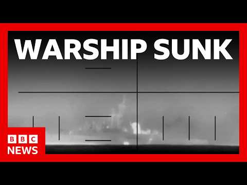 Iranian warship sunk on day five of US–Israel strikes | BBC News