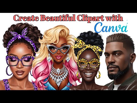 Canva Tutorial - Make Awesome Clipart with Canva Dreamlab!  #canvatips #clipart