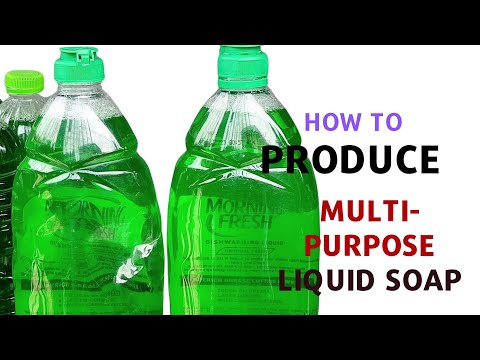 How to make Multi-purpose Liquid soap at home