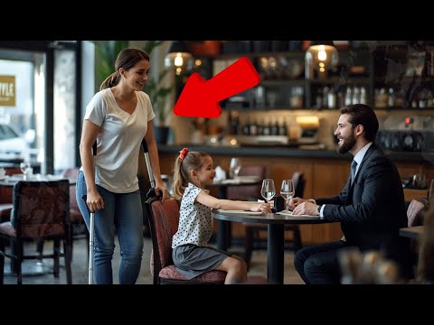 En Béquilles, Elle Voulait Déjeuner En Paix. Et Elle Est Subitement Invitée Par La Fille Du PDG...