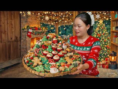 Merry Christmas: How to Make Christmas-Themed Cakes at Home - Christmas Baking | Trieu Mai Huong