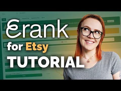 How to use eRank for Etsy - 2025 Tutorial