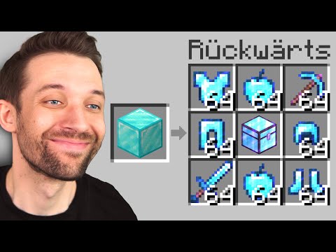 Minecraft, aber alles ist RÜCKWÄRTS
