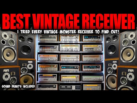 I TRIED EVERY VINTAGE RECEIVER... this was the BEST!