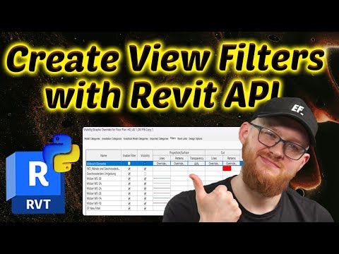 How To Create View Filters with Revit API in a few simple steps