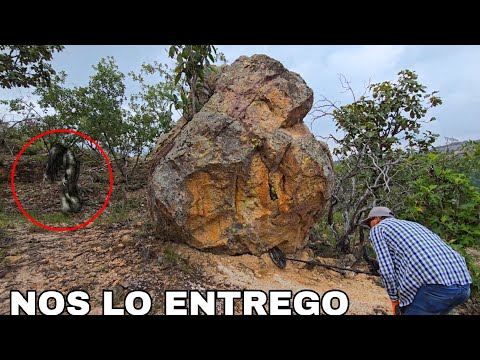 UN espíritu Nos ENTREGO parte del TESORO fue impresionante lo que DESCUBRÍ en la PIEDRA...