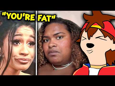 Fat Activist Vs. Cardi B Situation is MESSY | Kenji Reacts