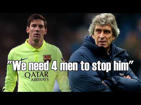 When Messi made Man City look like children without even scoring a goal