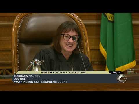 Should Judge David Ruzumna be removed from the bench? WA State Supreme Court Case 202261-8