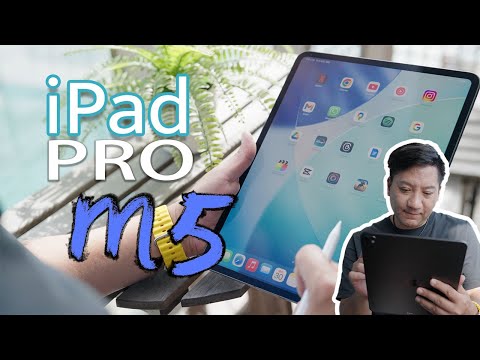 iPad Pro M5：真升級？定係換個名嘅 M4？生成圖、剪片、AI 全面對決 M4實測！#廣東話 ＃cc字幕