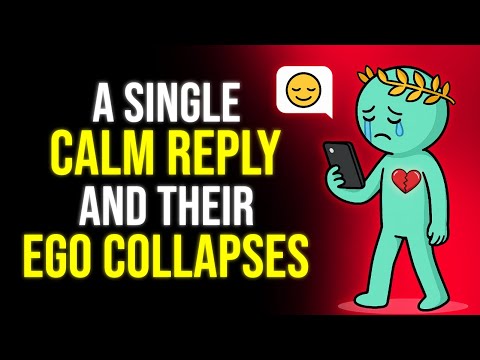 DID THEY TEXT YOU AFTER THE SILENCE? REPLY LIKE THIS AND DESTROY THEIR EGO | Stoicism