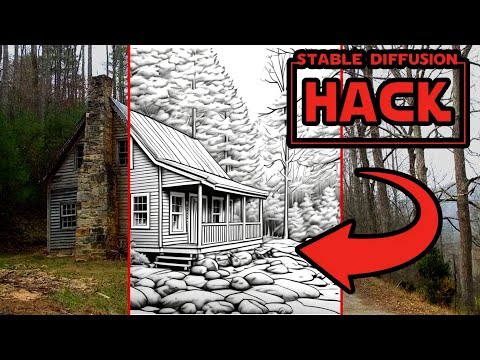 SIMPLE technique - creating COLORING BOOKS with FOOOCUS - stable diffusion