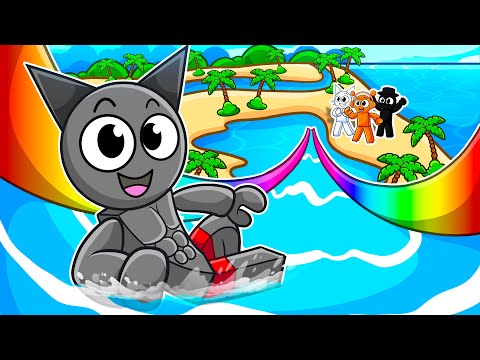 I Spent $10,000,000 On The BIGGEST WATERSLIDE In Roblox!