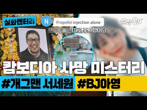 [실화멘터리] 캄보디아 사망 미스터리 #개그맨서세원 #BJ아영 #실화탐사대 #실화On MBC230518방송