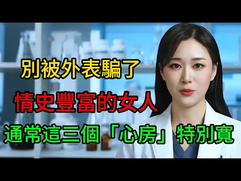 別被外表騙了！情史豐富的女人，通常這三個「心房」特別寬。#婚姻危機#女性出軌#熟齡婚姻