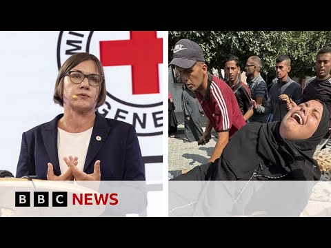 Gaza is 'worse than hell on Earth', International Red Cross chief tells BBC | BBC News