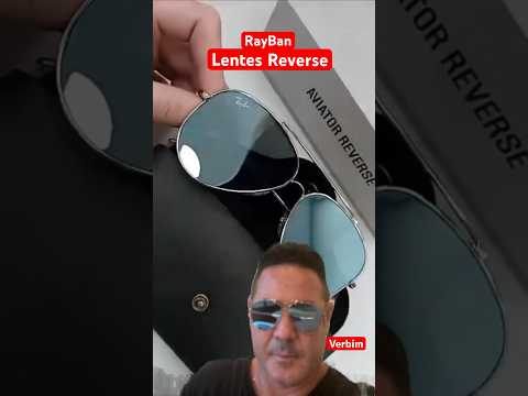 Ray Ban Aviator 0101 lenses Reverse #verbim #rayban #viral #shorts #shortsvideo