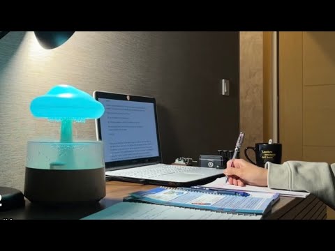 5 HOUR STUDY WITH ME | Calm Piano 🎹 , Rain Sounds 🌧️ | Pomodoro 50-10