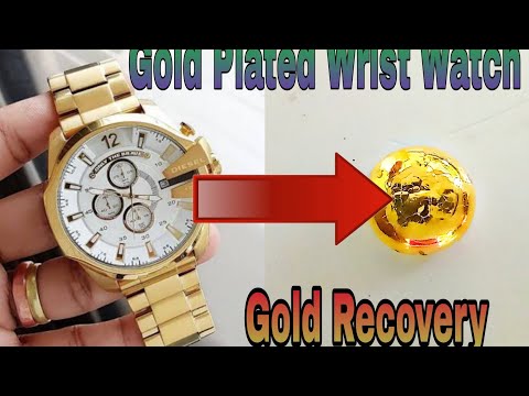 Old Wrist Watch Gold Recovery | Recover Gold From gold plated watches | Gold Recovery