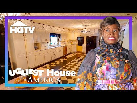 This HORRIBLE Home That Is Not Functional | Ugliest House In America | HGTV