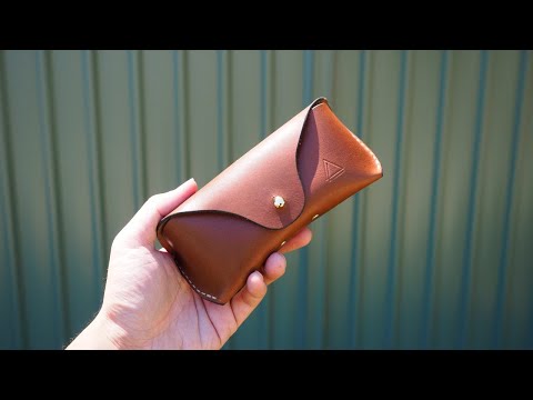 Making the Classic Sunglasses Leather Case (+ FREE Pattern)