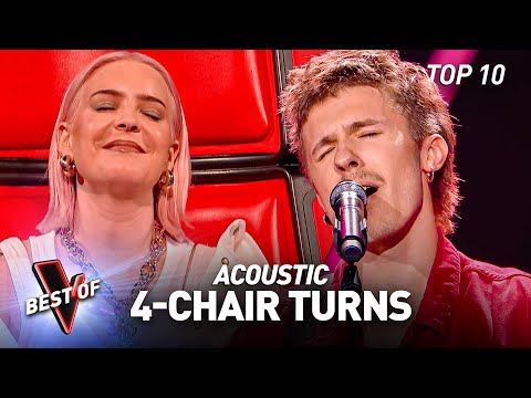 Mesmerizing ACOUSTIC 4-Chair Turn Blind Auditions on The Voice!