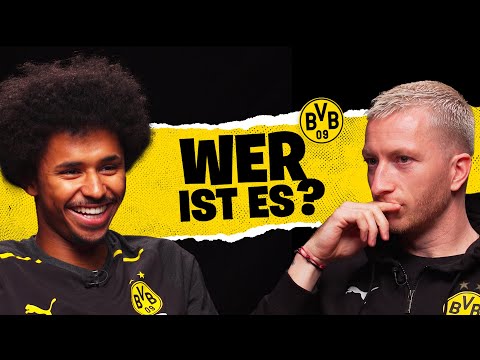 "Where does he have black hair?" | Reus vs. Adeyemi: Guess who!