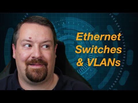 Ethernet Switches and VLANs - Network Link Layer | Computer Networks Ep. 6.4.3 | Kurose & Ross