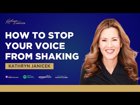 How To Stop Your Voice From Shaking When Public Speaking