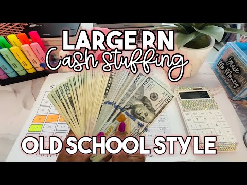Large old school RN budget and cash stuff