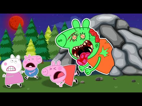 Zombie Apocalypse, Poor Peppa… Her Dad Turned Into a Monster! 💔 🩸 | Peppa Pig Animation