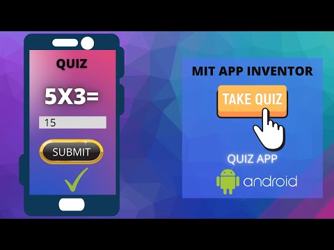 Create Quiz Mobile App || MIT App Inventor || Lists || By Krishna Raghavendran