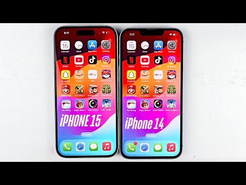 iOS 18.2 iPhone 15 vs iPhone 14 - Speed Test!